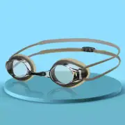 HAIZID Adult Competition Training Transparent Myopia Swimming Goggles, Color: 58