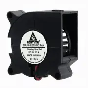 DC 5V 0.2A 4CM 4020 2-Pin Double Ball Turbo Blower 3D Printer Fan