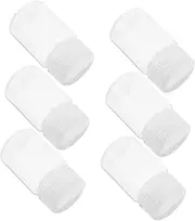 iplusmile 6Pcs Chemical Bottles Transparent Small Sample Containers with Sealing Performance for Leak Liquid Storage Laboratory Use