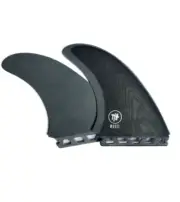 SURF FINS,MODII - TWINNIE 2TONE FINS - TWIN FIN ( FUTURE COMPATIBLE BASE )