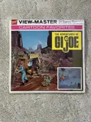 The Adventures of G.I. Joe 3D View-Master 3 Reel Packet NEW SEALED - GI Joe 585