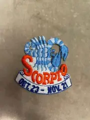 Zodiac Signs Scorpio Cloth Patch
