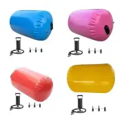 Inflatable Gymnastics Mat Air Roller for Gym Training Exercise Cheerleading