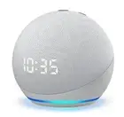 Amazon - Echo Dot (4th Gen) Smart Speaker with Clock & Alexa - WHITE (OB)