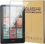 CONAPIKA Screen Protector for Kindle Paperwhite 2024/Colorsoft Signature Edition 2024 7Inch, 2 Pack 9H Hardness HD Clear Protective Film [High Sensitive Touch] Anti-Scratch Bubble Free Tempered Glass Film
