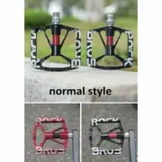 NEW ROCKBROS Bicycle Reflective Pedas Non-slip Widen Flat Pedal 9/16 Bearing