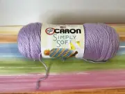 one full skein Caron Simply Soft yarn Orchid 9717