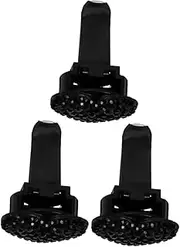 [iplusmile] Bling Heart Car Air Vent Clips 3pcs Car Diffuser Vent Clip Pp Material Auto Decor