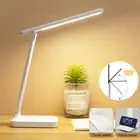 LED Desk Lamp Bedside Study Reading Table USB Night Light Bedroom Touch Dimmable