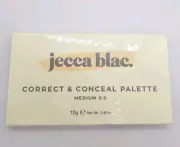 Jecca Blac. CORRECT & CONCEAL PALETTE in MEDIUM 2.0 New Sealed Box