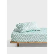 Linen House Kids Wiggle Wiggle Fitted Sheet & Pillowcase Home Bedding Set King Single