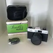 Seville Super SW 500 35mm Film Camera in Box for Lomo Lomography New Old Stock