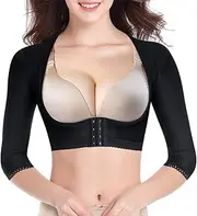 [BRABIC] Upper Arm Shaper Post Surgical Slimmer Compression Sleeves Posture Corrector Tops Shapewear for Women
