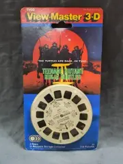 Vintage 1992 Viewmaster 3D TMNT TEENAGE MUTANT NINJA TURTLES 2 MOVIE- NEW