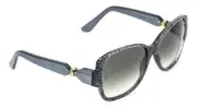 CARTIER Trinity Brenice 55mm Gray Composite Frame Sunglasses T8200913