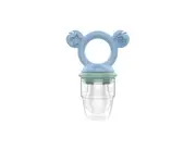 Silicone Baby Fresh Food Feeder / Fruit Feeder - Cerulean & Sage - Freezer Safe