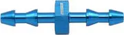 Aeroflow 3mm Push Lock Barb Joiner Blue 1/8" Male to Male Barb - AF410-01