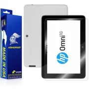 ArmorSuit MilitaryShield HP Omni 10 Tablet Screen Protector + White Carbon Skin