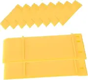 10pcs Disassembly Tool Modeler Basic Tool Opening Tool for Model Parts Model Building Tool Basic Tool for Model Building Prying Board for Model Building Plastic Yellow