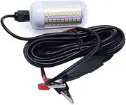 12V LED Lure Fish Finder Lamp IP68 Waterproof High-Power Fishing Light Corrosion Resist Fish Gathering Lamp for Night Fishing 100W Light Accessories