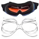 Transparent Ski Goggles Butterfly Clip Insert Myopia Glasses Frames