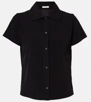 [Vince] Vince Button-down top AU 8 black