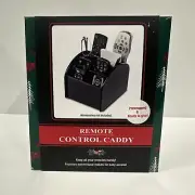 TV Remote Control Caddy With Spinning Valet Organizer Wrapped For Present Or Gif