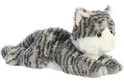 Aurora Adorable Flopsie Lily Stuffed Animal - Playful Ease - Timeless Companions - Gray 12 Inches