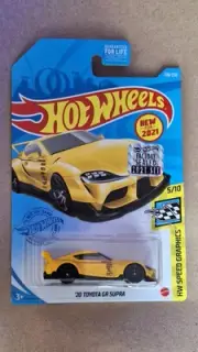 Hot Wheels '20 Toyota GR Supra 2021 FACTORY SEALED LONG CARD