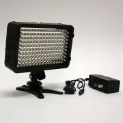 Pro 4K AC/DC on camera LED video light panel for Panasonic Lumix GX85 GX8 GX7