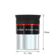 Telescope Accessories 12.4mm Plossl Eyepiece - 1.25" FMC Telescope Lens