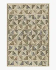185' x 275' | Machine Washable Runner Rug | Kid & Pet Friendly | Indoor Rug | Architectural Digest Vesta Neutral Multicolour Tufted Rug | Ruggable