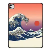 iPad Pro 13-inch (M4) iPad Impact Case The great wave of pug