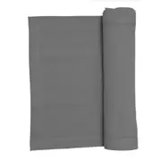 French Country Rans Table Runner HEMSTITCH GREY 33x135cm