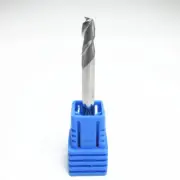 5Pcs 4.0mm Tungsten Carbide 2 Flute End Mill CNC Milling Cutter for Aluminum Use