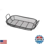 Outset 11 x 16.5 x 4.25 inches, Non-Stick Mesh Roasting Pan