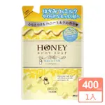 【第一石鹼】日本 蜂蜜牛奶保濕沐浴乳補充包 400ML