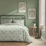 William Morris At Home Celadine Eau De Nil Quilt Cover Set
