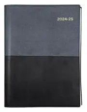 2024 2025 Collins Vanessa Financial Year Diary A4 Day to Page Black FY145.V99