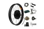 1500W 26" Fat Bike 4.0 Tyre Rear Hub Electric Bike eBike Conversion Kit (Battery & Charger Not Included)
