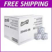 Sanitized 2-Ply Bath Tissue, 400 Sheets/Roll, Fits Standard Dispensers