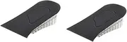 BEBEMOKO Height Increase Inserts 3.5cm Insoles Unisex Shoe Lifts Discreet Odorless Lightweight Perfect for All Shoe Styles