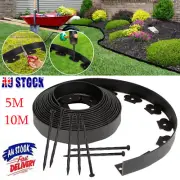 5M/10M Fence Landscape Garden Lawn Edging Border Flexible Plant Grass Barrier AU