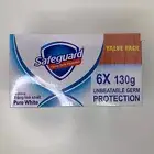 Safeguard Pure White Bar Soap Anti-Bacterial 130g x 6 Ships Fast From USA