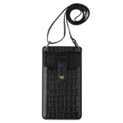 Designer Phone Pocket Small Shoulder Bag For Women Alligator Pu Leather Mini Crossbody Messenger Ladies Bags Wallet Card Purse