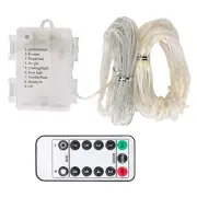 New Patio Umbrella Lights, 104 LED, Remote Control, Timer, 8 Modes, Waterproof