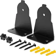 FVDPWYE Speaker Wall Mount Bracket Speaker Support Shelf with Screws Replacement Metal Space Saving Stable Stand Holder for Home