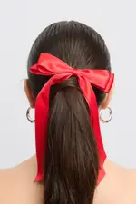 Red Bow Hair Ties