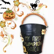 Baby’s First Halloween Bucket Pumpkin Patch Keepsake
