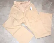 OLD NAVY MATERNITY BOOT CUT FULL PANEL NUDE LIGHT WASH PREGNANCY PANTS BEIGE 8